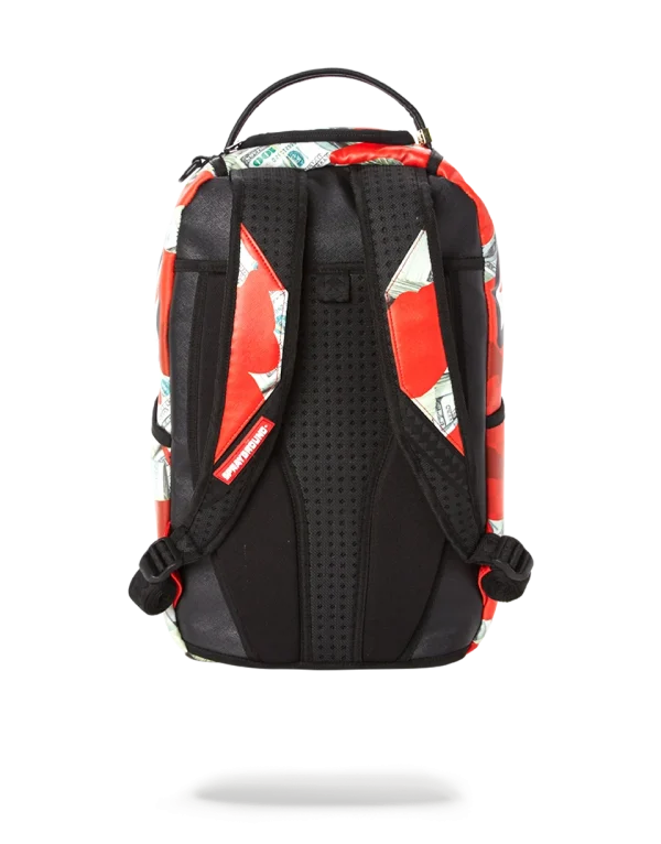 MONEY CAMO (RED) BACKPACK