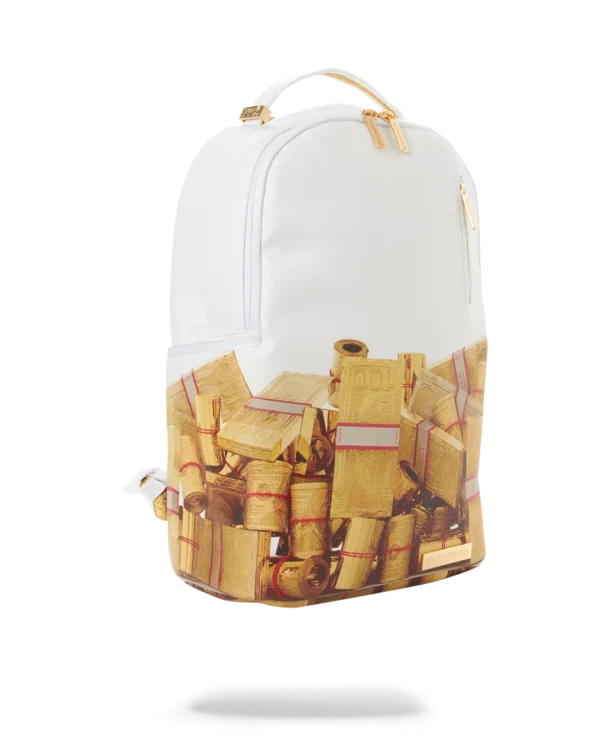 GOLD MONEY BRICKS DLXV BACKPACK
