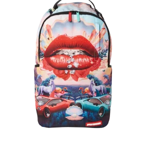 LIPS AND FAMOUS BACKPACK
