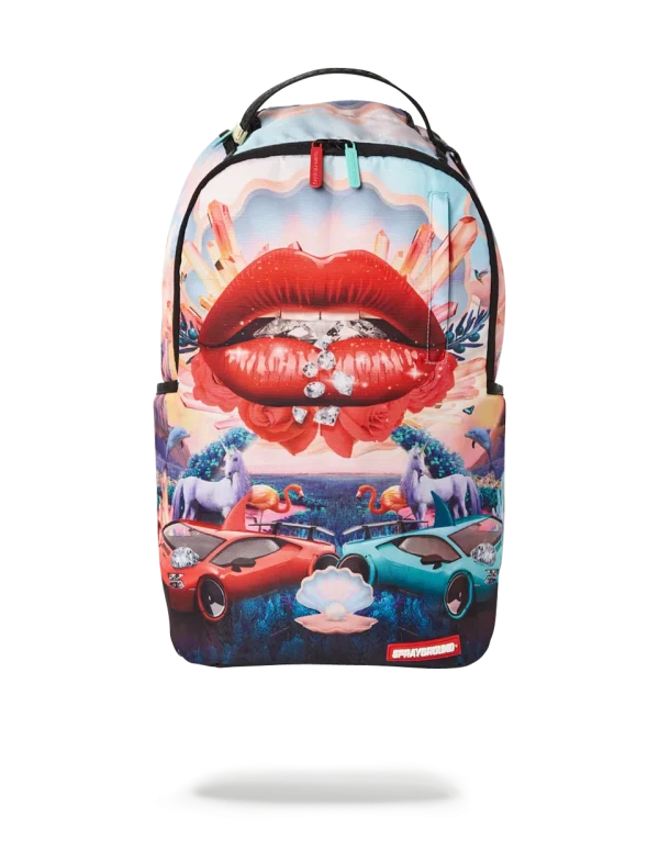 LIPS AND FAMOUS BACKPACK