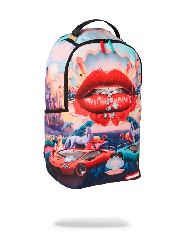 LIPS AND FAMOUS BACKPACK