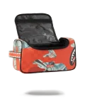 MONEY CAMO (RED) TOILETRY BAG