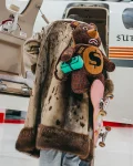 OFFENDED MONEYBEAR TEDDYBEAR BACKPACK