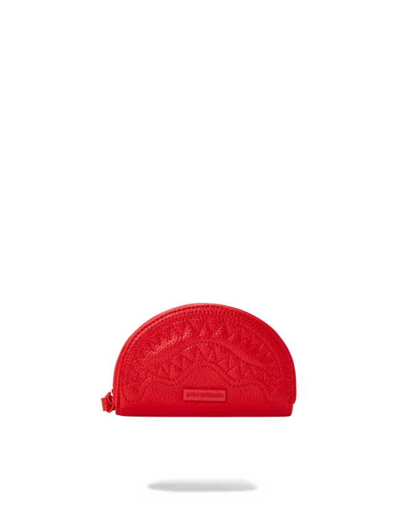 RED RIVIERA SHARK POUCH