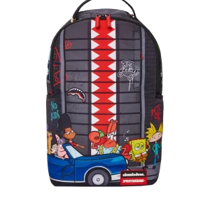 90s NICK VERTICAL SHARK BACKPACK (DLXR)