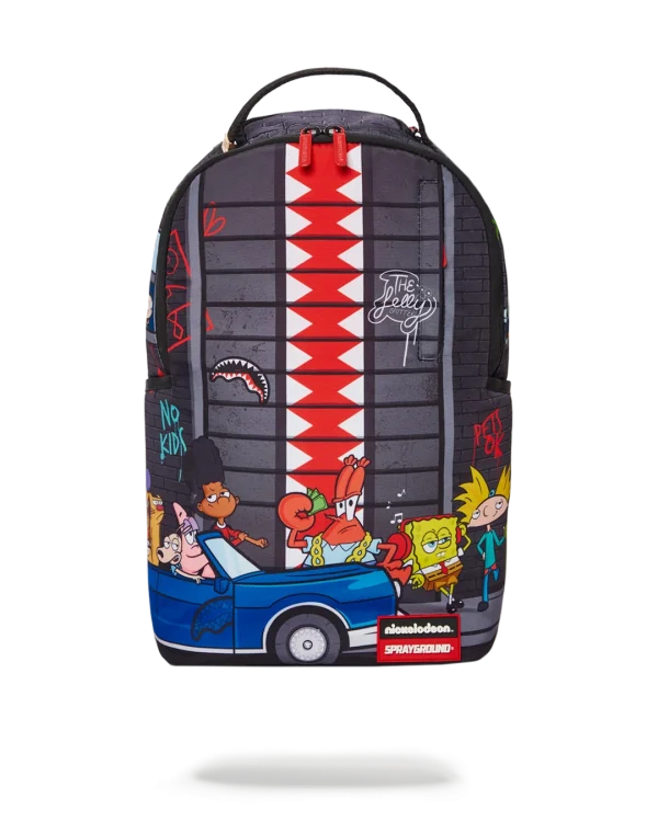 90s NICK VERTICAL SHARK BACKPACK (DLXR)