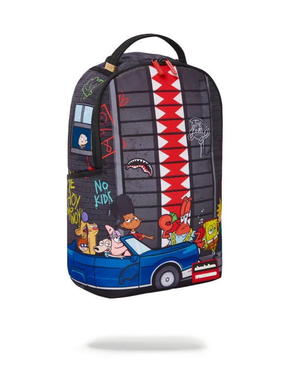 90s NICK VERTICAL SHARK BACKPACK (DLXR)