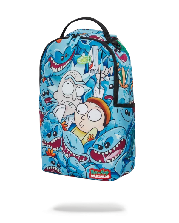 RICK & MORTY MESEEKS CRAMMED BACKPACK (DLXR)