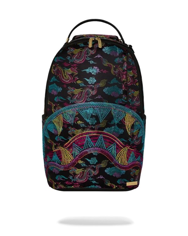 EMBROIDERED DRAGONS DLX BACKPACK