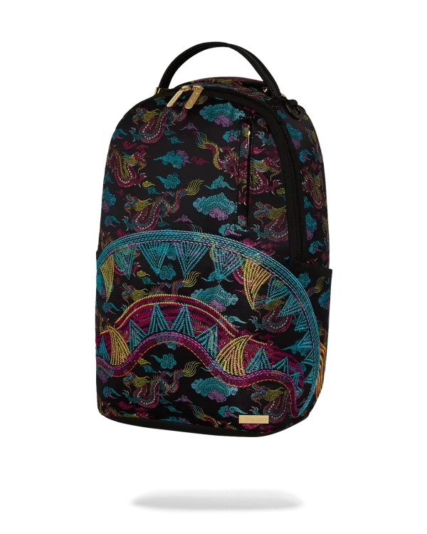 EMBROIDERED DRAGONS DLX BACKPACK