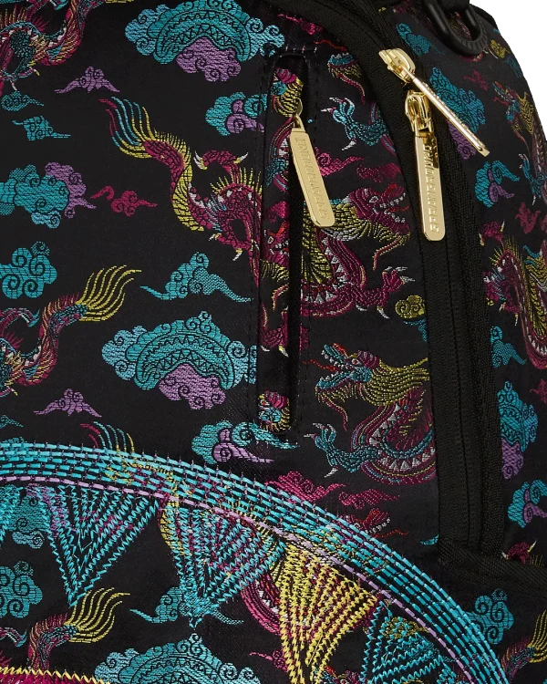 EMBROIDERED DRAGONS DLX BACKPACK
