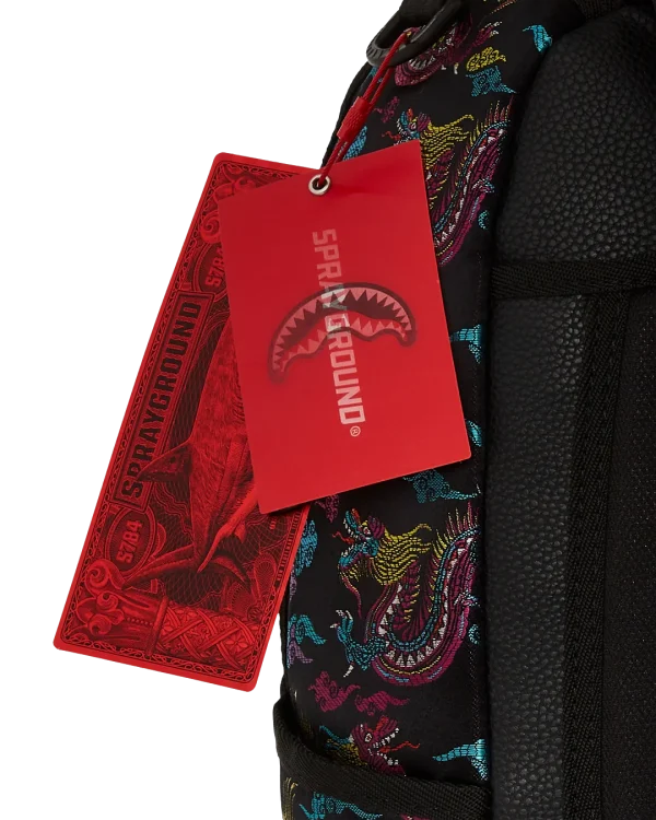 EMBROIDERED DRAGONS DLX BACKPACK