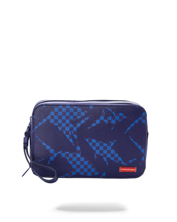 SHARK CHECK (BLUE) TOILETRY