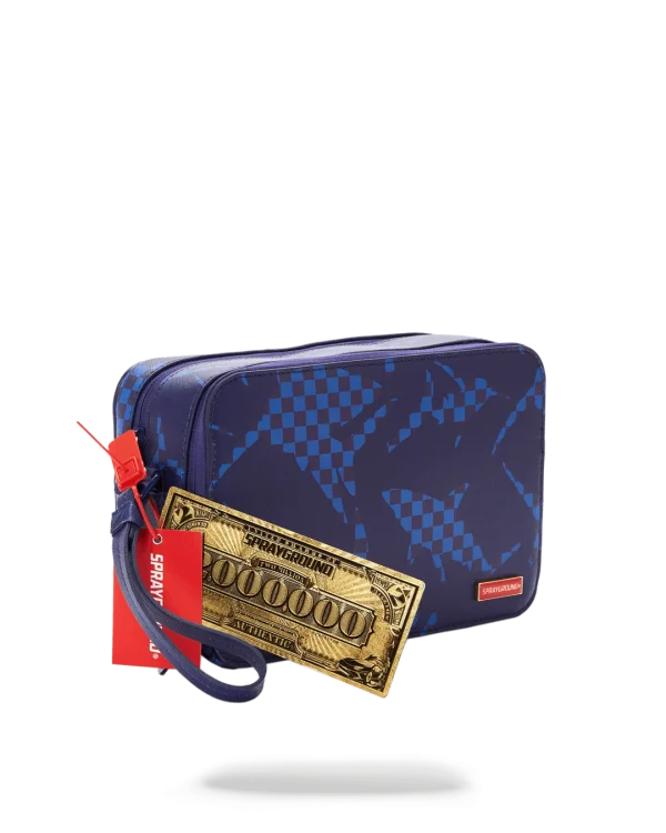 SHARK CHECK (BLUE) TOILETRY