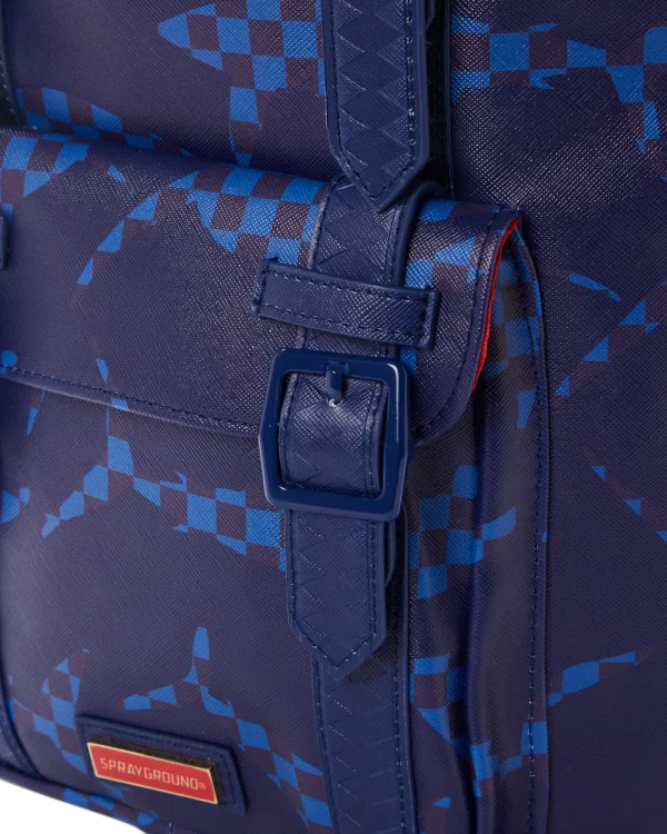 SHARK CHECK (BLUE) HILLS BACKPACK