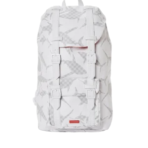 SHARK CHECK (WHITE) HILLS BACKPACK