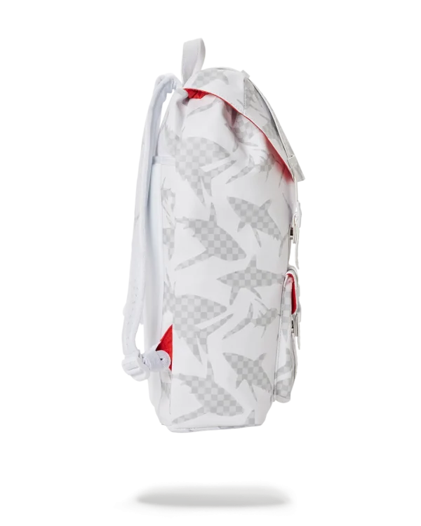 SHARK CHECK (WHITE) HILLS BACKPACK