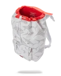 SHARK CHECK (WHITE) HILLS BACKPACK