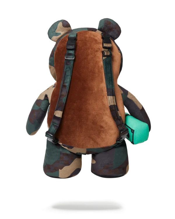 CAMOCHECK MONEYBEAR TEDDYBEAR BACKPACK