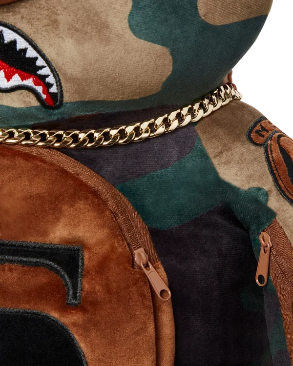 CAMOCHECK MONEYBEAR TEDDYBEAR BACKPACK