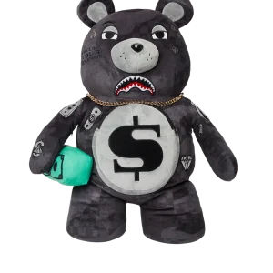 3AM NEVER SLEEP MONEYBEAR TEDDYBEAR BACKPACK