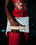 ROSE ALL DAY LA PALAIS CROSSOVER CLUTCH