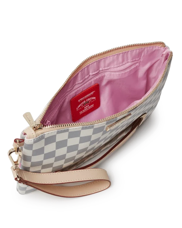 ROSE ALL DAY LA PALAIS CROSSOVER CLUTCH