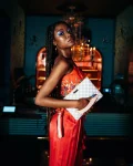 ROSE ALL DAY LA PALAIS CROSSOVER CLUTCH