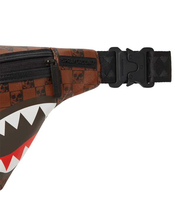 SHARKS AND SKULLS SAVVY CROSSBODY