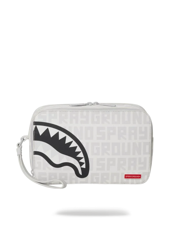 SPLIT THE CHECK (PEARL) TOILETRY BAG