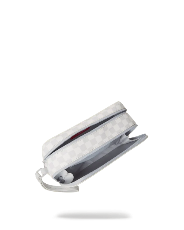 SPLIT THE CHECK (PEARL) TOILETRY BAG