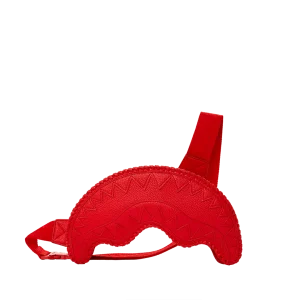 RED RIVIERA SHARKMOUTH CROSSBODY