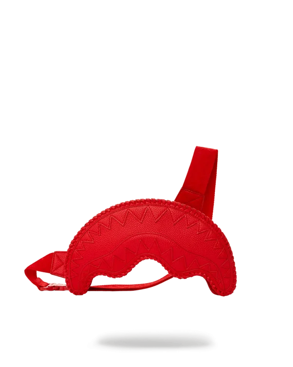 RED RIVIERA SHARKMOUTH CROSSBODY