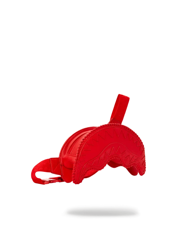 RED RIVIERA SHARKMOUTH CROSSBODY