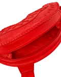 RED RIVIERA SHARKMOUTH CROSSBODY