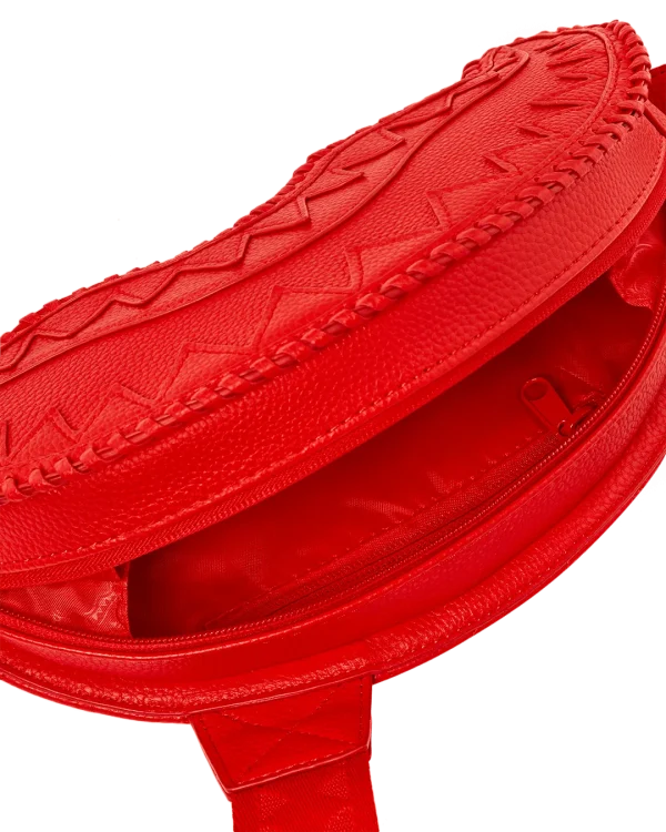 RED RIVIERA SHARKMOUTH CROSSBODY