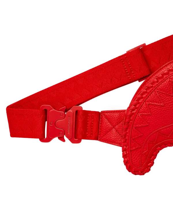 RED RIVIERA SHARKMOUTH CROSSBODY