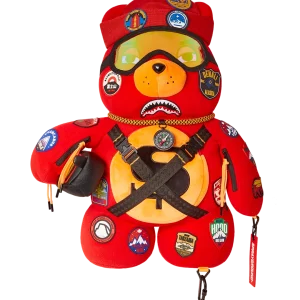 THE GLOBAL EXPEDITION MONEYBEAR TEDDYBEAR BACKPACK