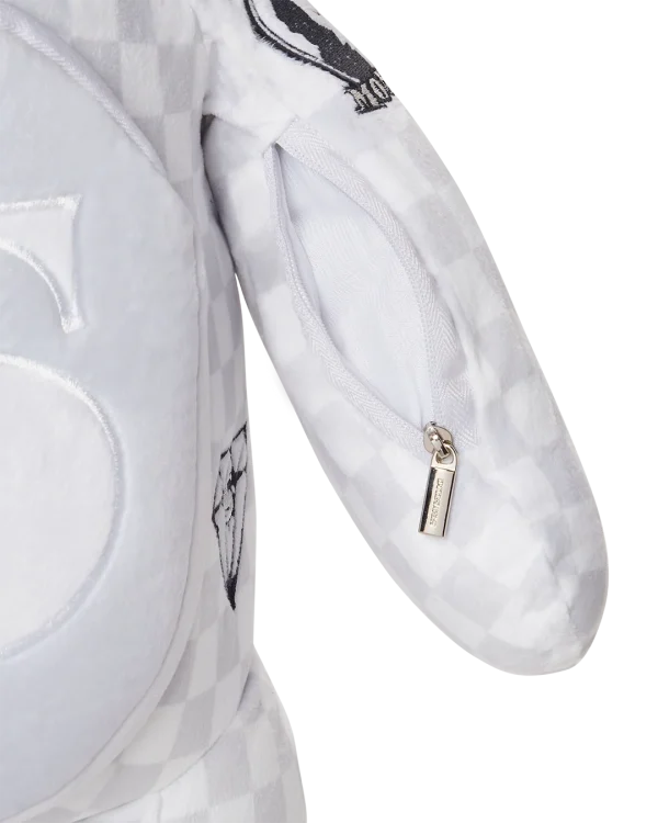 SPLIT THE CHECK (PEARL) MONEYBEAR TEDDYBEAR BACKPACK
