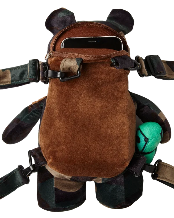 BEARCUB BACKPACK - CAMOCHECK MONEYBEAR