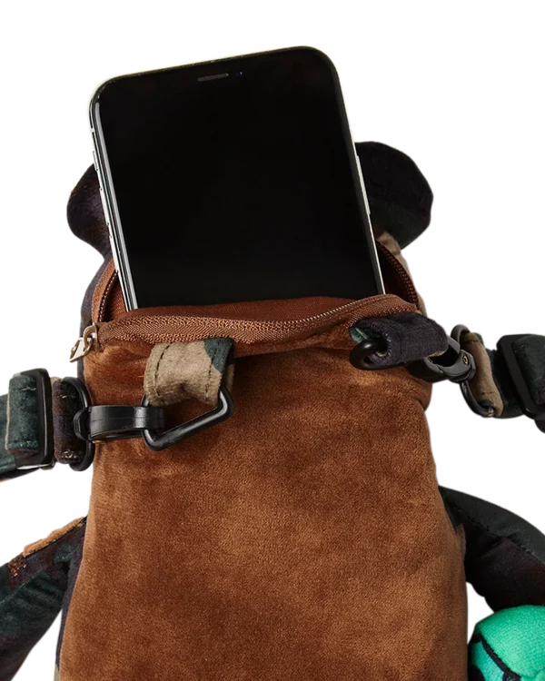 BEARCUB BACKPACK - CAMOCHECK MONEYBEAR