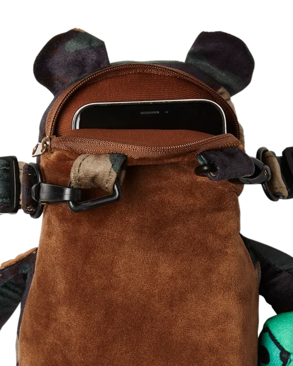 BEARCUB BACKPACK - CAMOCHECK MONEYBEAR
