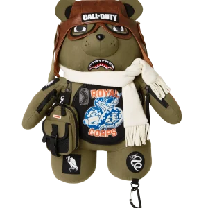 CALL OF DUTY AVIATOR FEARLESS MONEYBEAR TEDDYBEAR BACKPACK