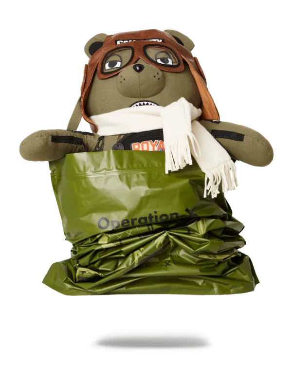CALL OF DUTY AVIATOR FEARLESS MONEYBEAR TEDDYBEAR BACKPACK