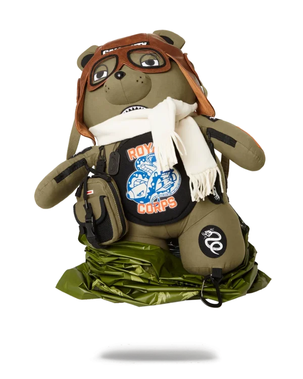 CALL OF DUTY AVIATOR FEARLESS MONEYBEAR TEDDYBEAR BACKPACK