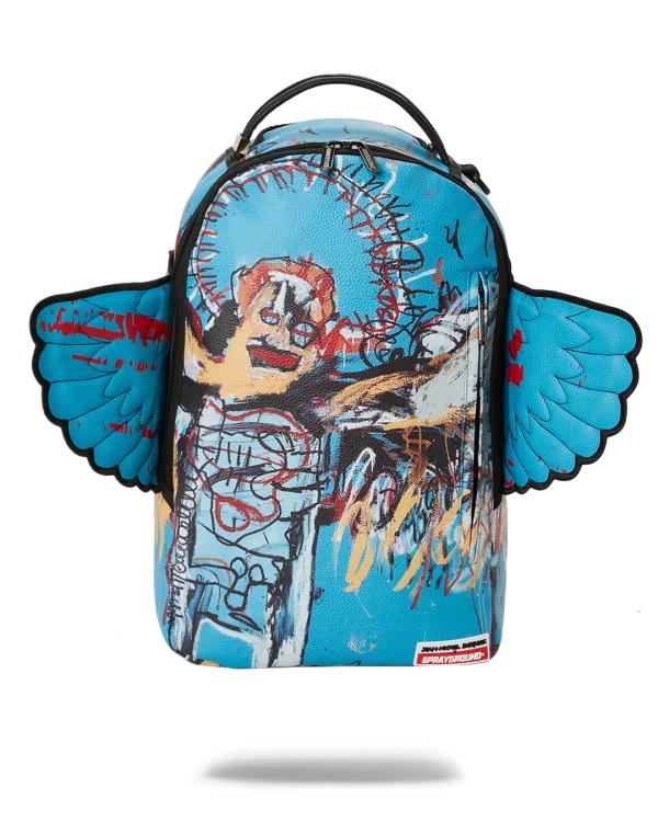 OFFICIAL BASQUIAT UNTITLED (FALLEN ANGEL) 1981 WING BACKPACK (DLXV)