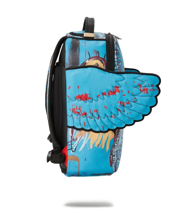 OFFICIAL BASQUIAT UNTITLED (FALLEN ANGEL) 1981 WING BACKPACK (DLXV)