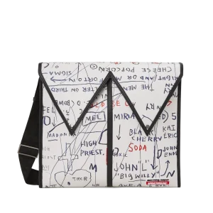 OFFICIAL BASQUIAT UNTITLED (CHEESE POPCORN) 1983 SLING MESSENGER