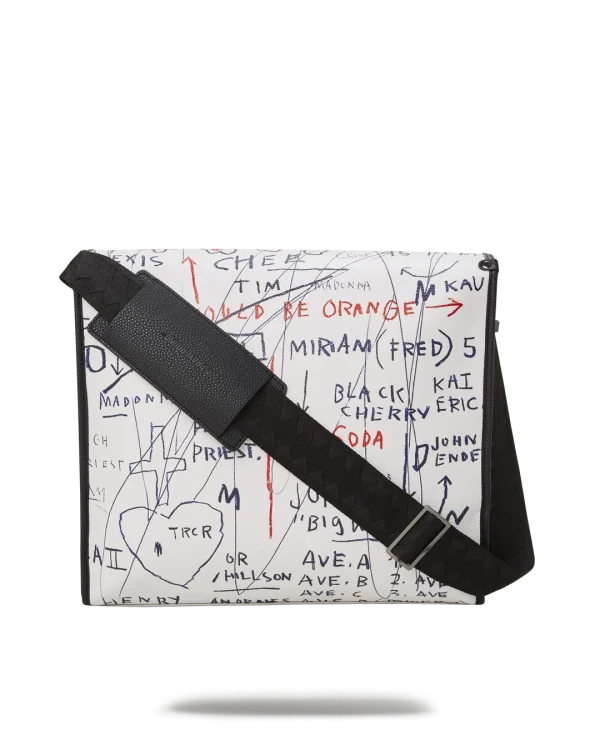 OFFICIAL BASQUIAT UNTITLED (CHEESE POPCORN) 1983 SLING MESSENGER