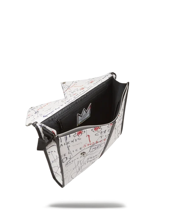 OFFICIAL BASQUIAT UNTITLED (CHEESE POPCORN) 1983 SLING MESSENGER